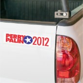 ペリーPalin 2012の星 バンパーステッカー (トラック上)