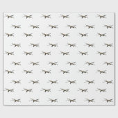 ペリ飛んでいるカン3 ラッピングペーパー (フラット)