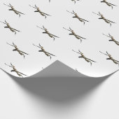 ペリ飛んでいるカン3 ラッピングペーパー (角)