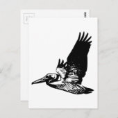 ペリ飛んでいるカン ポストカード (正面/裏面)