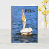 ペリ – ハッピーバースデーは? カード (黄色い花)