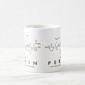 ペルキンペプチド名mug コーヒーマグカップ (中央)