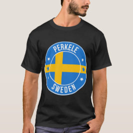 ペルケレ、スウェーデンの都市Tシャツ Tシャツ