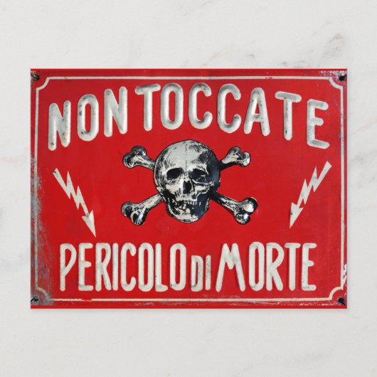 ペルコロディモルテ ポストカード (正面)