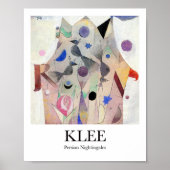 ペルシアのナイチンゲールズバイポール・クレー ポスター (正面)