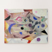 ペルシアのナイチンゲールby Paul Klee,抽象芸術・アート ジグソーパズル (横)