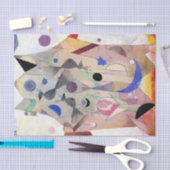 ペルシアのナイチンゲールby Paul Klee,抽象芸術・アート 薄葉紙 (クラフト)