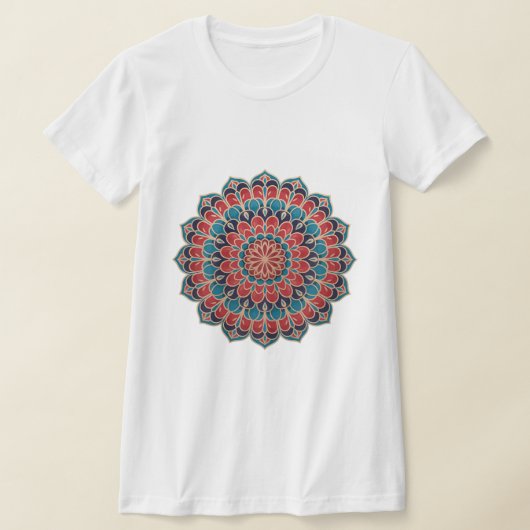 ペルシアの七宝焼 (ミナカリ) Tシャツ (レイダウン)