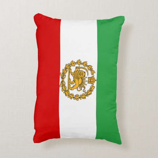 ペルシアの獅子旗と太陽の旗の王冠パフラヴィ君主国 アクセントクッション (裏面(縦))