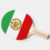 ペルシアの獅子旗と太陽の旗の王冠パフラヴィ君主国 卓球ラケット (横)