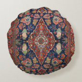 ペルシアカシャンラティスレッドメダリアン  ラウンドクッション (裏面)