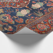 ペルシアカシャンラティスレッドメダリアン ラッピングペーパー (角)