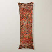 ペルシアサルークレッドイエローリーフ  ボディピロー (正面縦)