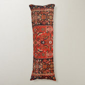 ペルシアビジャー明るい赤色  ボディピロー (正面縦)