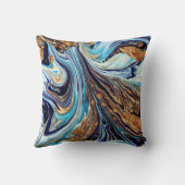 ペルシアブルー瑪瑙：東洋のラグジュアリーな食感 クッション (裏面)