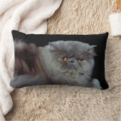 ペルシアブルー ランバークッション (ブランケット)