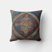 ペルシアモダンの美しい古いパターンコレクション クッション (裏面)