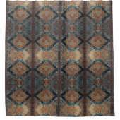 ペルシア人気があるの美しい古いパターンコレクション シャワーカーテン (正面)