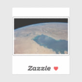 ペルシア湾の熱帯の青い海。 シール (シート)