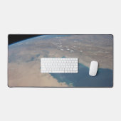 ペルシア湾の熱帯の青い海。 デスクマット (キーボード&マウス)