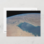 ペルシア湾の熱帯の青い海。 ポストカード (正面/裏面)