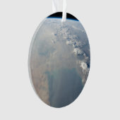 ペルシア湾の熱帯の青い海。2 オーナメント (正面)