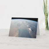 ペルシア湾の熱帯の青い海。2 カード (正面)