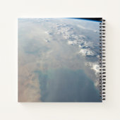 ペルシア湾の熱帯の青い海。2 ノートブック (裏面)