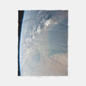 ペルシア湾の熱帯の青い海。2 フリースブランケット (正面)