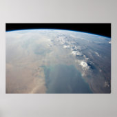 ペルシア湾の熱帯の青い海。2 ポスター (正面)