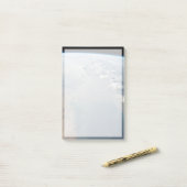 ペルシア湾の熱帯の青い海。2 ポストイット (デスク上)