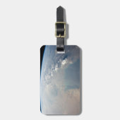 ペルシア湾の熱帯の青い海。2 ラゲッジタグ (正面縦)