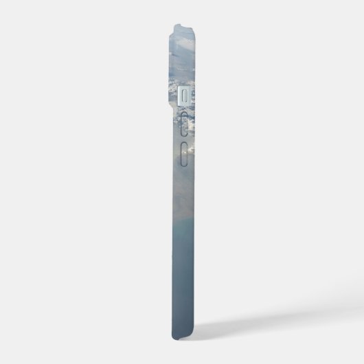 ペルシア湾の熱帯の青い海。2 iPhone 15ケース (左側面)