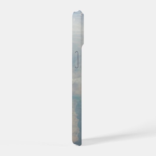 ペルシア湾の熱帯の青い海。2 iPhone 15ケース (右側面)