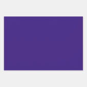 ペルシア無地の藍色 ラッピングペーパーシート (正面3)