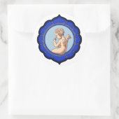 ペルシア語でケルブの人生を熟考CC1010 ラウンドシール (バッグ)