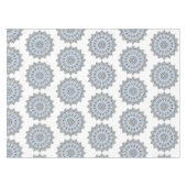 ペルシエレガントアンブルーアラベスク東洋装飾 テーブルクロス (正面(横))