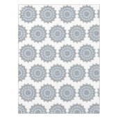 ペルシエレガントアンブルーアラベスク東洋装飾 テーブルクロス (正面)