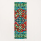 ペルシカラフルア動機ラグデザイン2 ヨガマット (正面)