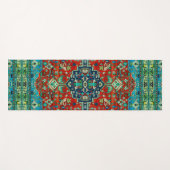 ペルシカラフルア動機ラグデザイン2 ヨガマット (正面(横))