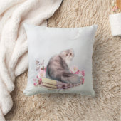 ペルシャおよび本 クッション (ブランケット)