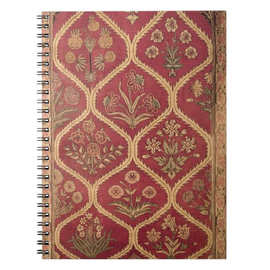 ペルシャかトルコのカーペット、第16または17世紀(ウール ノートブック (正面)