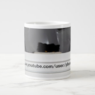 ペルシャがドライヤーで眠らせるのを好むアンディー。 ジャンボコーヒーマグカップ