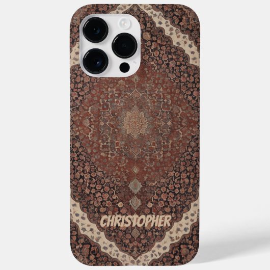 ペルシャじゅうたんカバーの電話ケース Case-Mate iPhoneケース (裏面)
