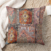 ペルシャじゅうたん模様の大きな装飾用クッション クッション (ブランケット)