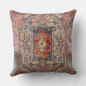 ペルシャじゅうたん模様の大きな装飾用クッション クッション (裏面)