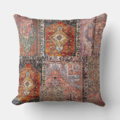 ペルシャじゅうたん模様の大きな装飾用クッション クッション (正面)