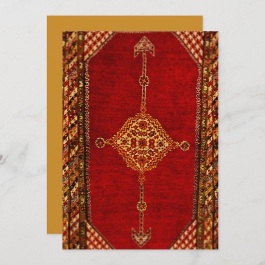 ペルシャじゅうたん模様 (正面/裏面)