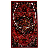 ペルシャじゅうたん模様 スモールペーパーバッグ (裏面)