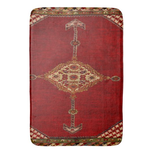 ペルシャじゅうたん模様 バスマット (正面縦)